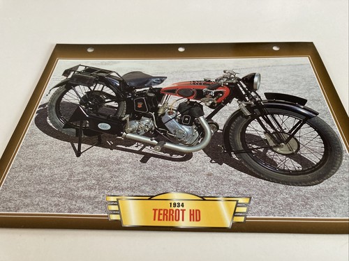 Terrot 350 1934 fiche - hd, carte